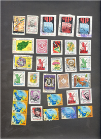  سری 31 عددی تمبرهای قدیمی ایران